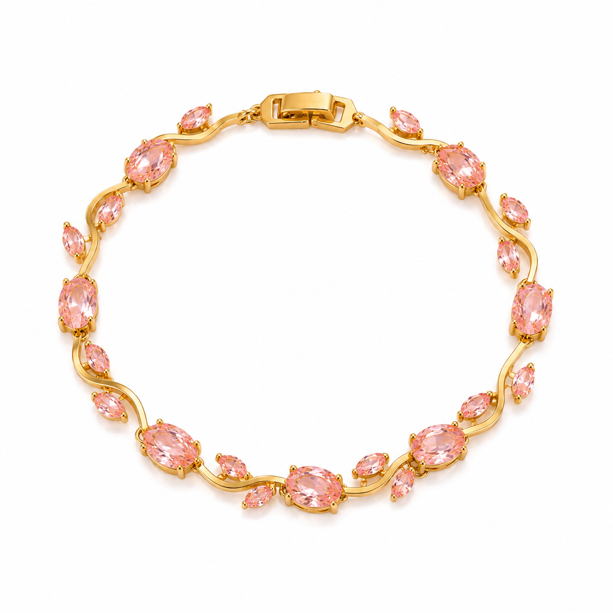 Pink Tulip Bracelet
