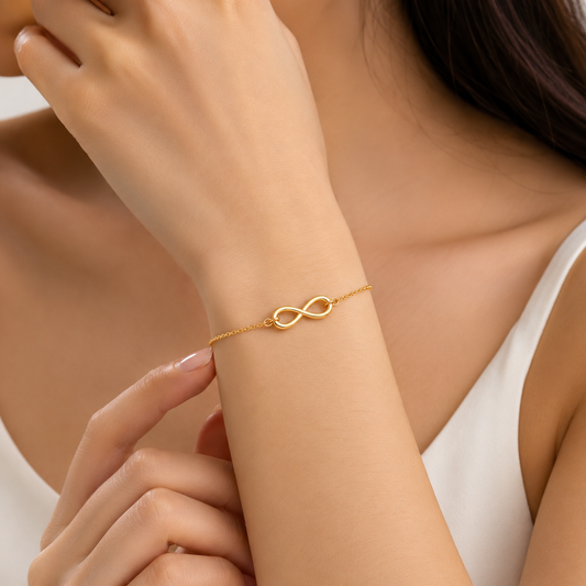 Infinity Gold Bracelet
