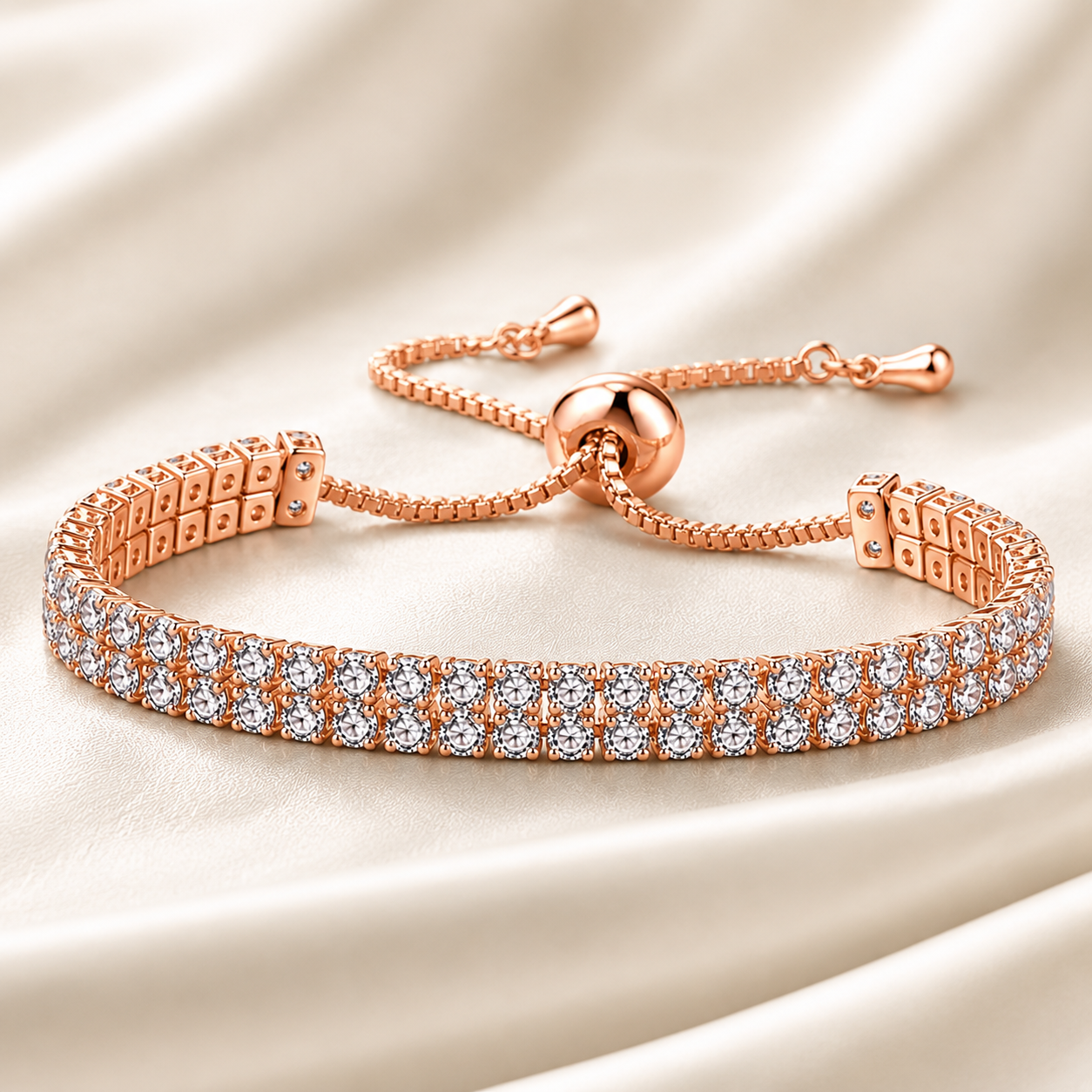 Zirconia Tennis Bracelet