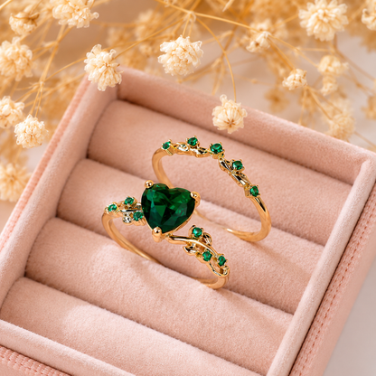 Emerald Vine Ring