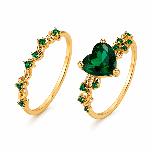 Emerald Vine Ring