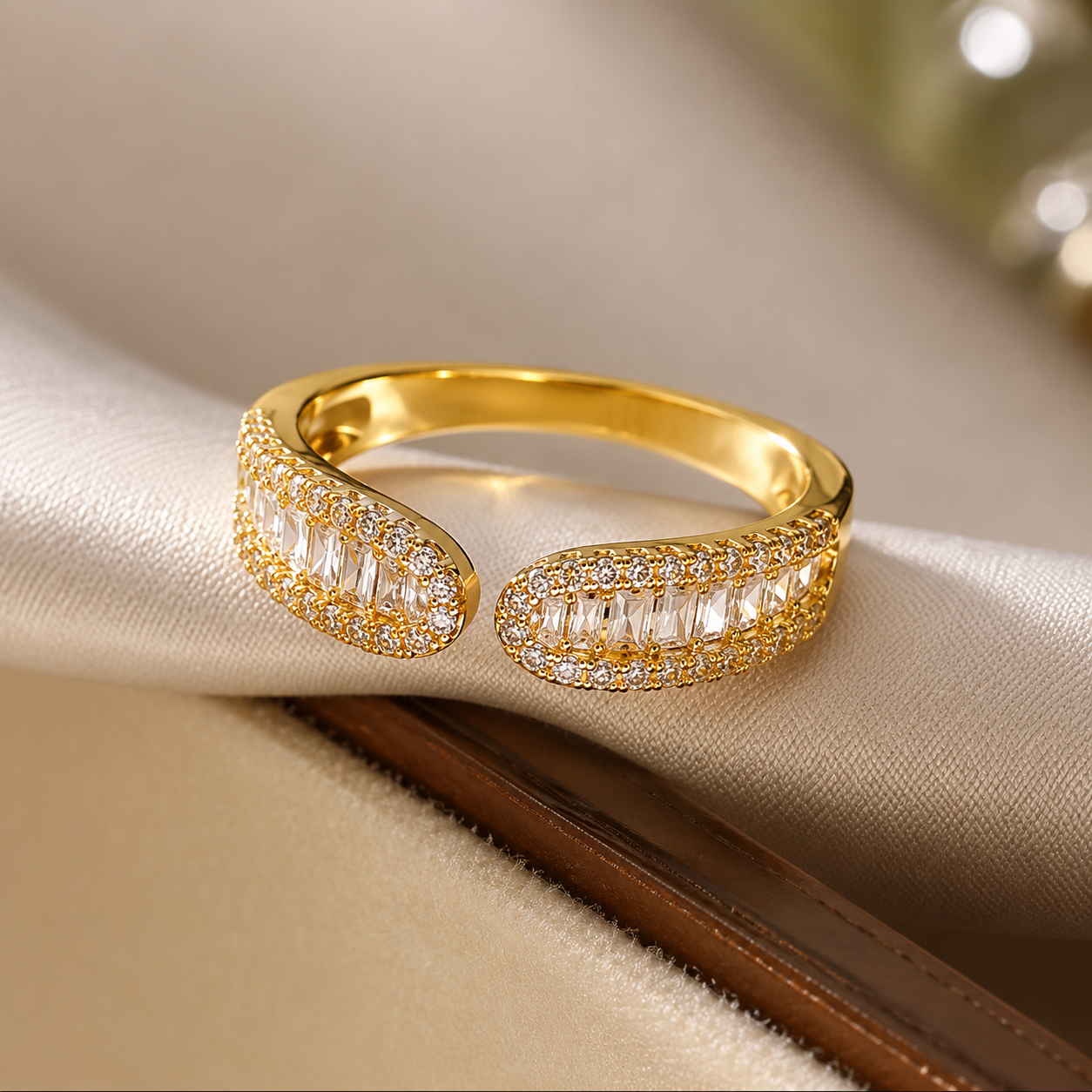 Embrace Gold Ring
