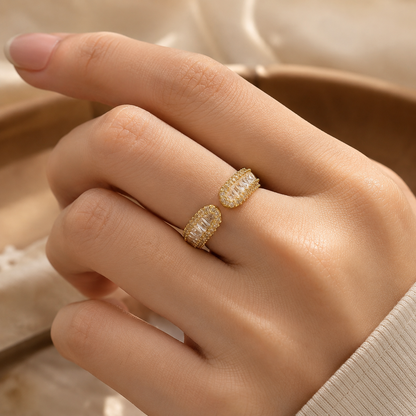 Embrace Gold Ring