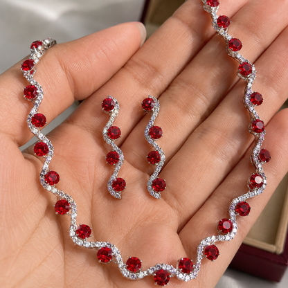Ruby Radiance Jewelry Set