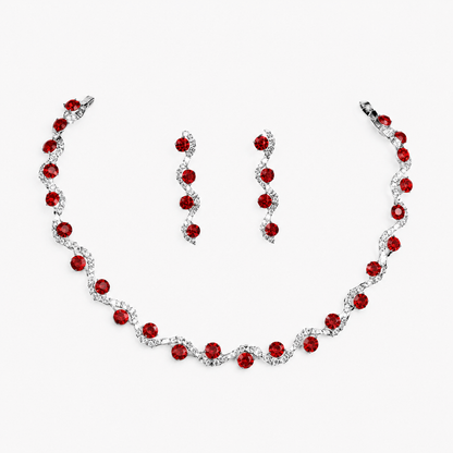 Ruby Radiance Jewelry Set