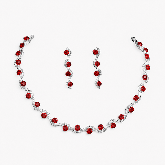 Ruby Radiance Jewelry Set