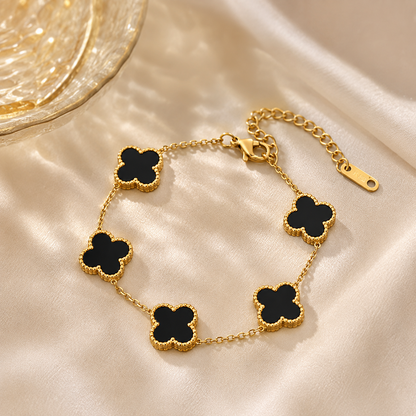 Lunére Black Clover Bracelet