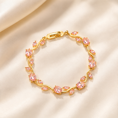 Pink Tulip Bracelet