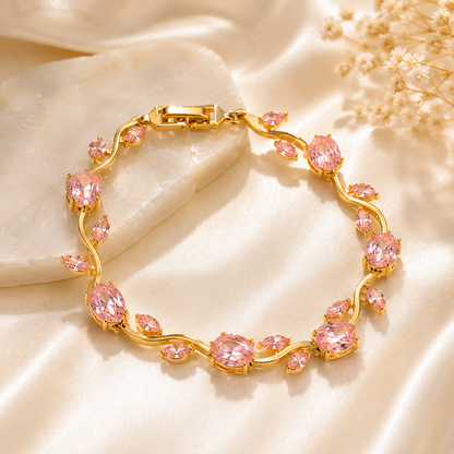 Pink Tulip Bracelet