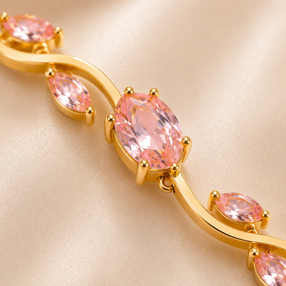 Pink Tulip Bracelet
