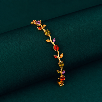 Tulip Crystal Vine Bracelet