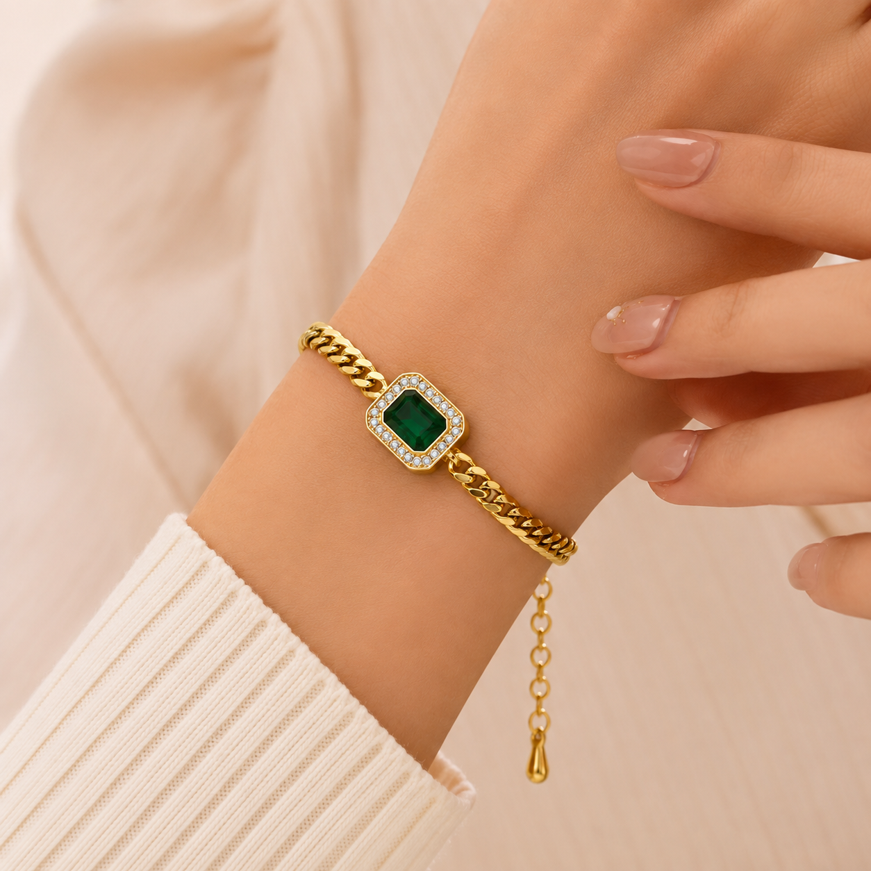 Emerald Luxe Bracelet