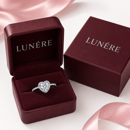 Heart Halo Ring
