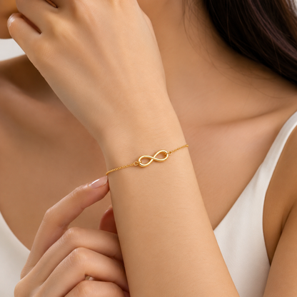 Infinity Gold Bracelet