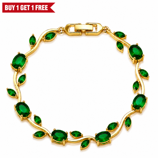 Tulip Vine Bracelet-Green