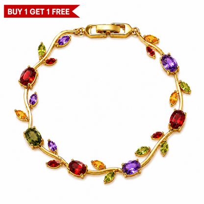 Tulip Crystal Vine Bracelet
