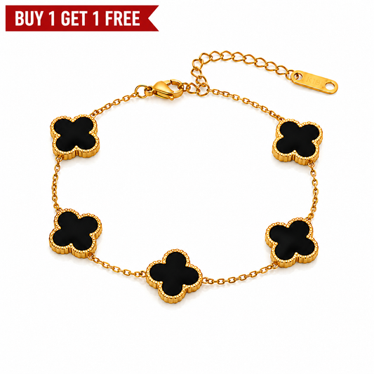 Lunére Black Clover Bracelet