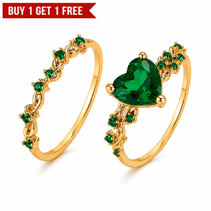 Emerald Vine Ring