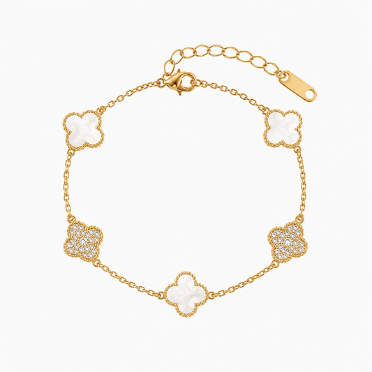 Golden Clover Bracelet