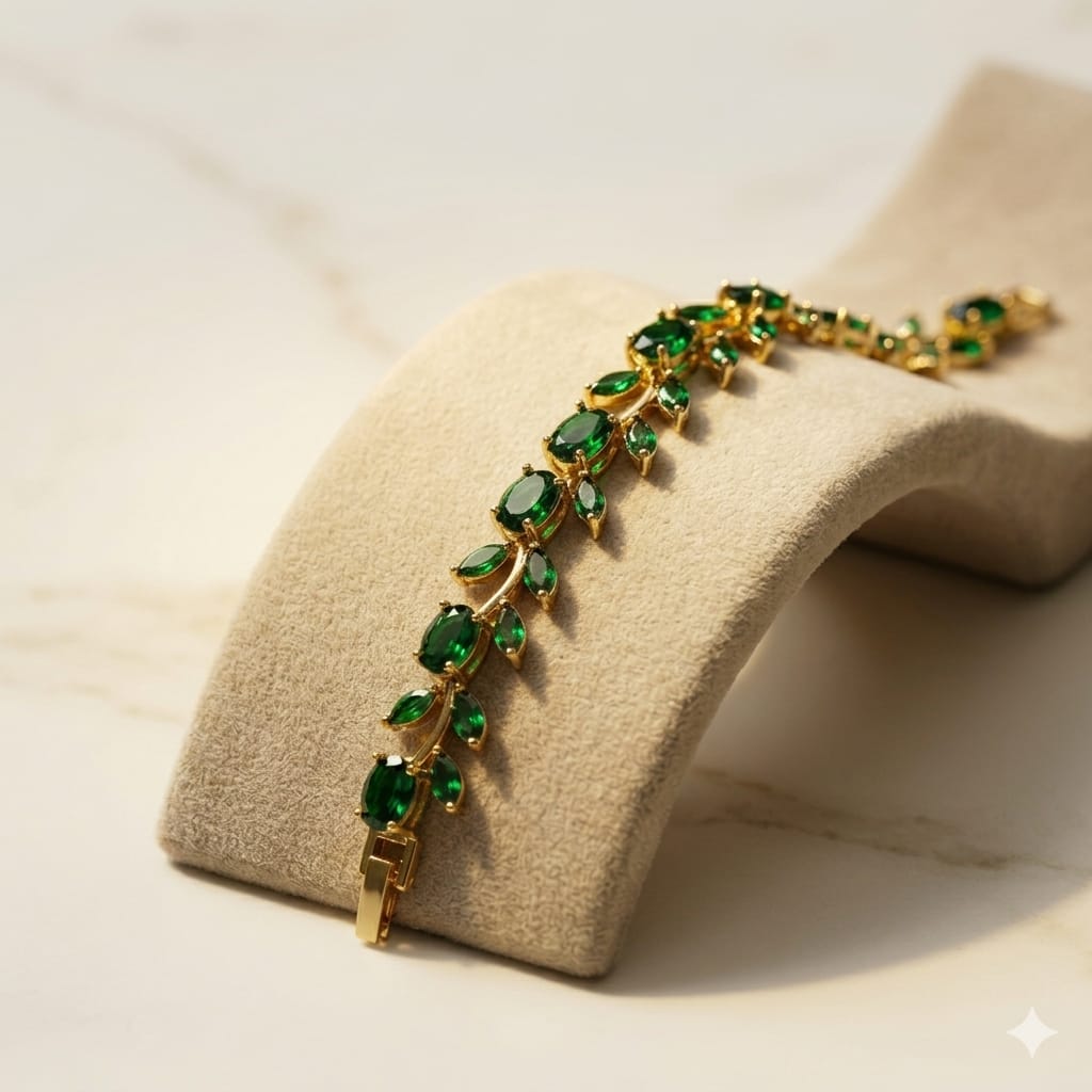 Green tulip Bracelate