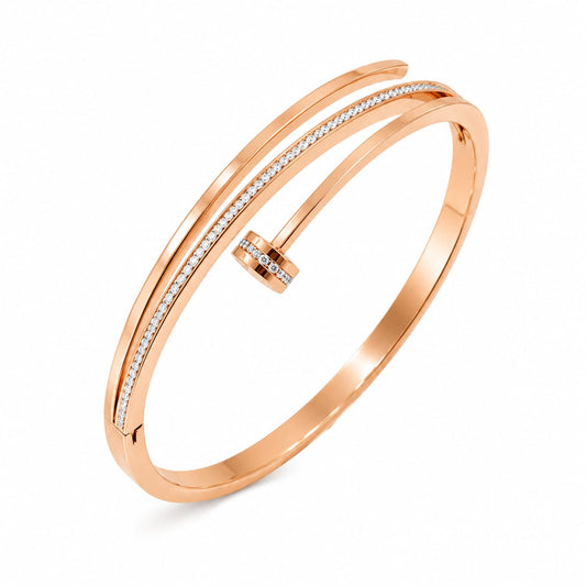 Nail Diamond Bracelet