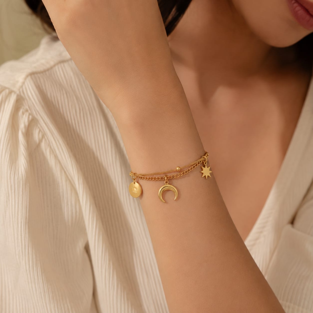 Celestial Charm Bracelet