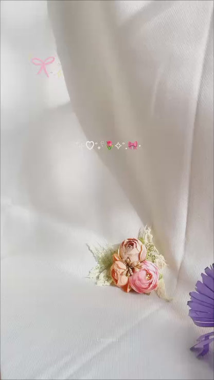 Tulip Floral Gemstone Bracelet
